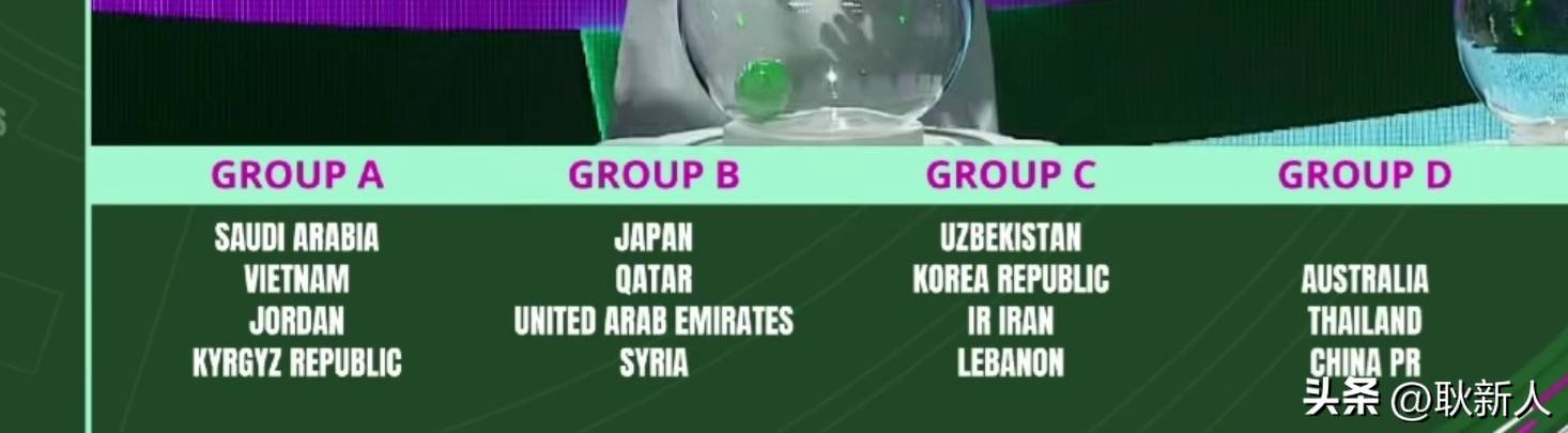 关于U23亚洲杯分组抽签:中国与澳大利亚伊拉克泰国同组的信息 关于U23亚洲杯分组抽签:中国与澳大利亚伊拉克泰国同组的信息