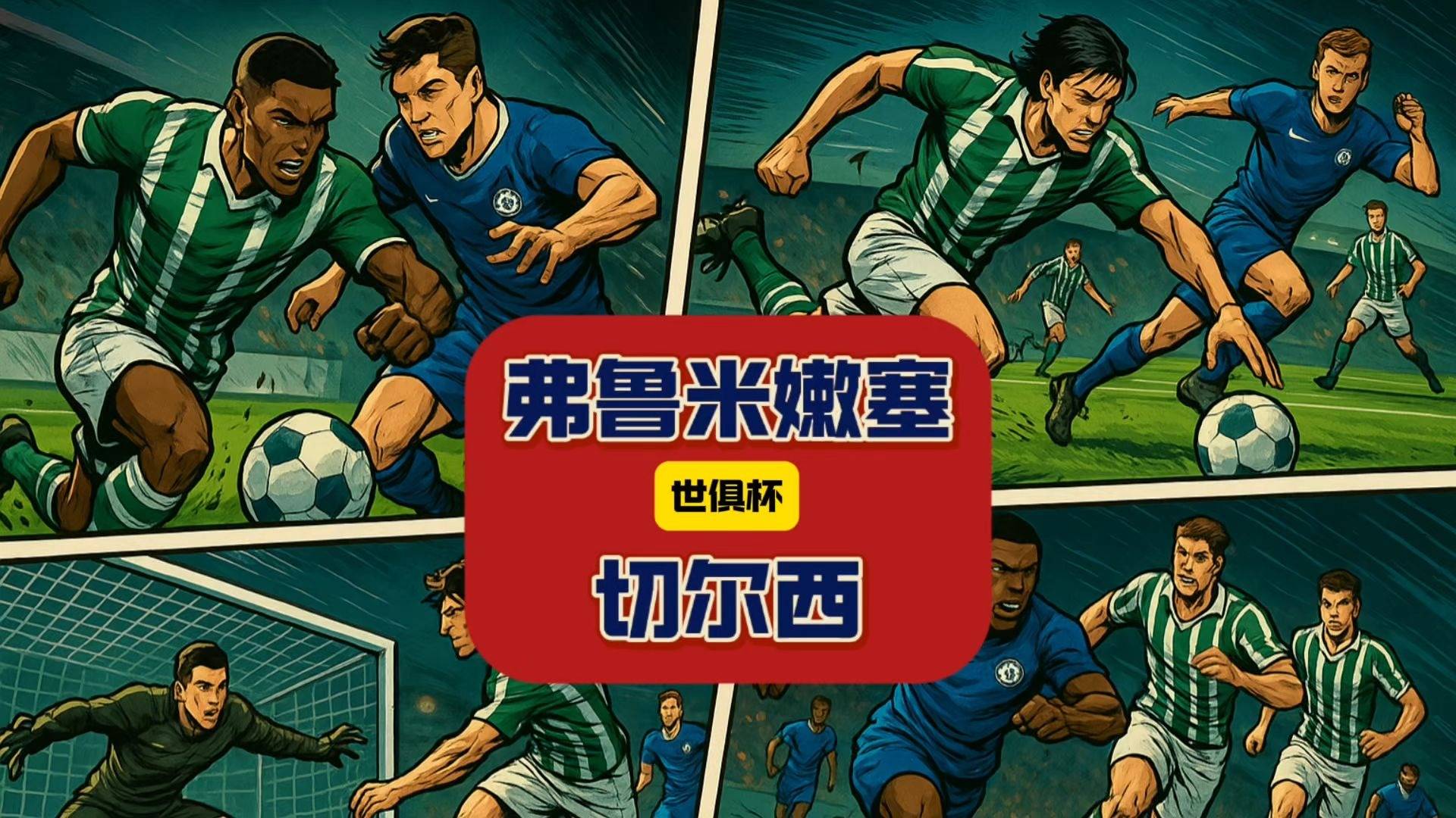 包含️世俱杯半决赛对阵：皇马巴黎焦点对决，切尔西战弗鲁米嫩塞的词条  第1张
