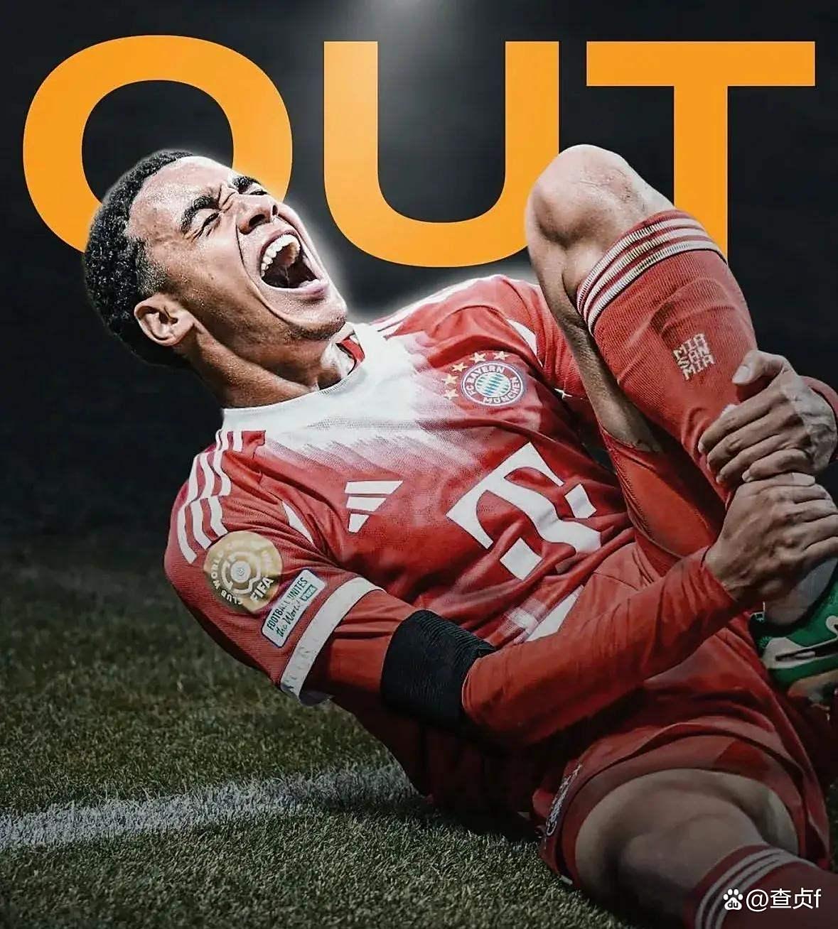 穆西亚拉回应重伤：无人需承担责任这是足球的一部分的简单介绍  第2张