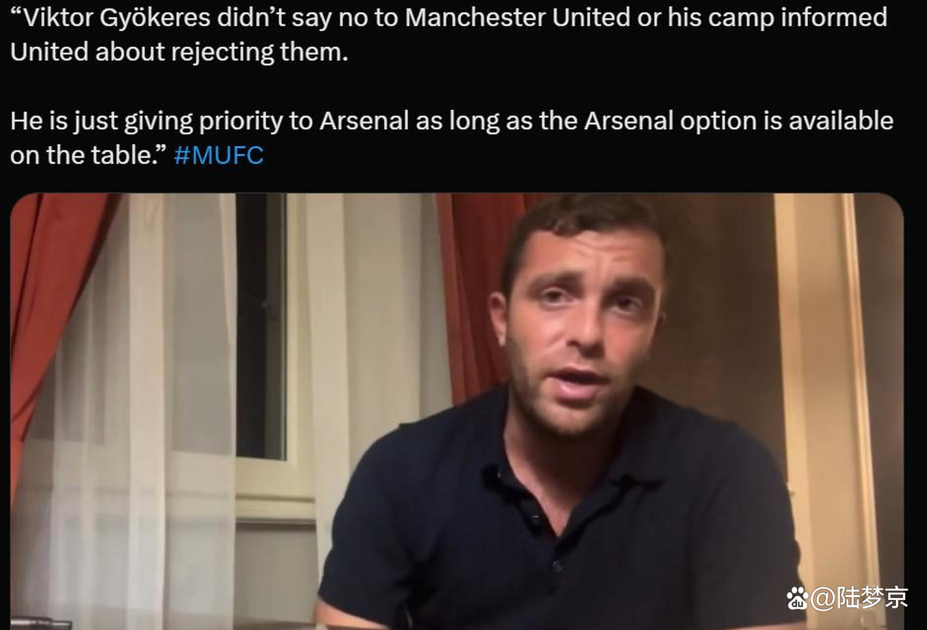 被哲凯赖什拒绝后，曼联将中锋目标转向埃基蒂克的简单介绍  第2张