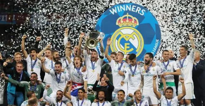 包含皇马队史最辉煌时期——欧冠五连冠的词条