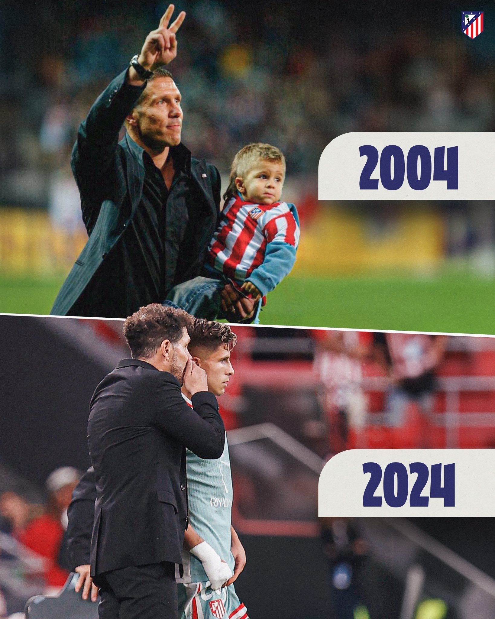 14年传奇！铁打的西蒙尼流水的球员，属于马竞一的简单介绍