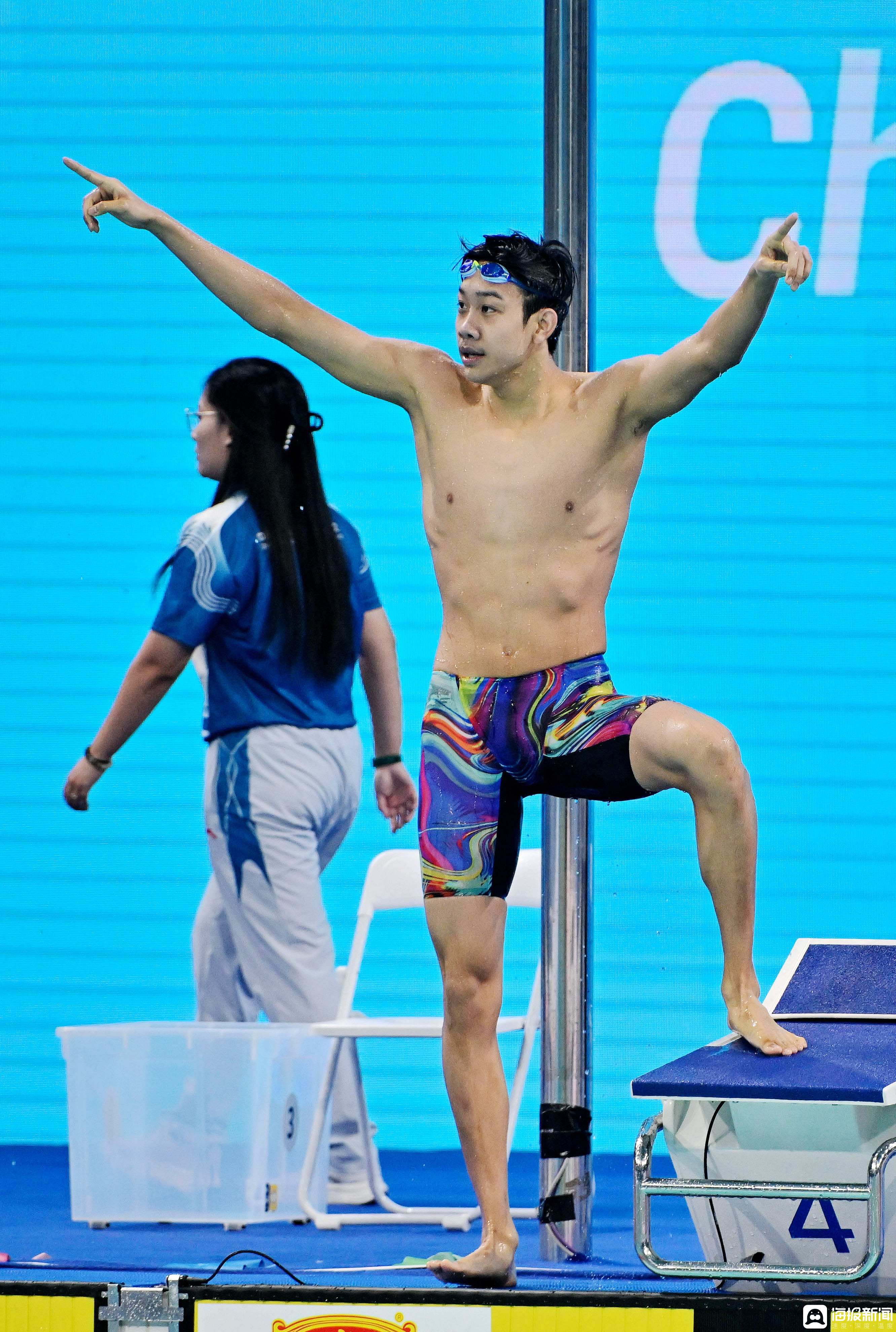 世锦赛男子200米自由泳：潘展乐总成绩第22无缘半决赛张展硕晋级的简单介绍