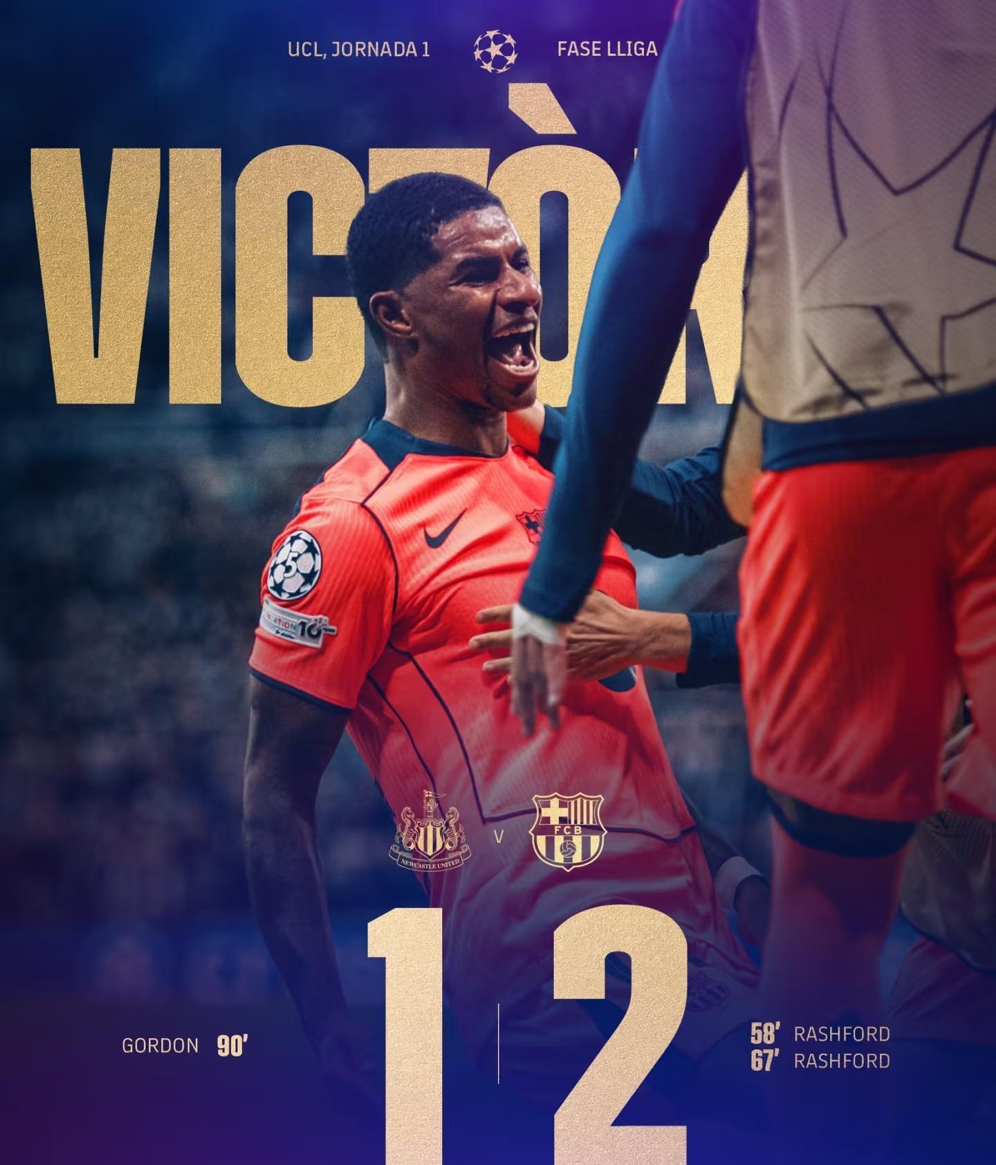 拉什福德减薪15%，巴萨将承担1400万欧薪水