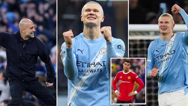 哈兰德独造3球！双响后英超已入104球，超越C罗追平德罗巴的简单介绍