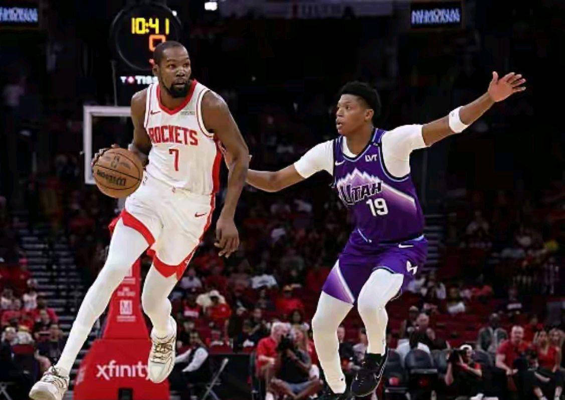 丝毫不留情面！火箭120:96大胜篮网，杜兰特一人狂轰20分+，豪取4连胜！的简单介绍