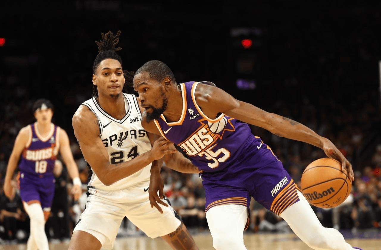 攻防俱佳！杜兰特本赛季25.7+5+4.7，限制对手命中率联盟第2的简单介绍